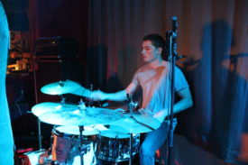 Der Schlagzeuger ohne Matte