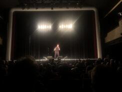 Henry Rollins auf der Bühne des Scala in Ludwigsburg